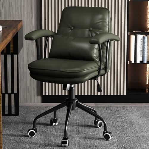 Nordic Luxury Computer Chair Ergonomic Home Leisure Gaming Chair Sillas De Oficina Life Swivel Recliner Executive Office Chair