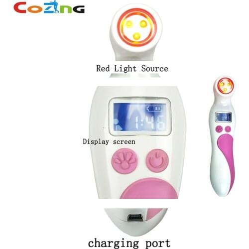 American cancer society breast cancer certificationed screening device women 654nm red light self-check at home for sale