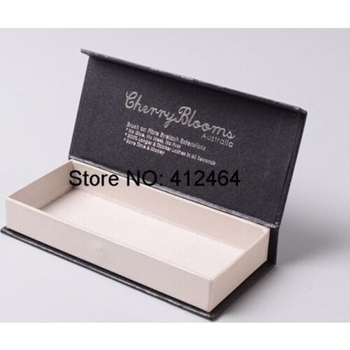 China supplier luxury custom logo printed foldable with magnetic white Lashes box,Cardboard Paper Packing Box ---PX10923