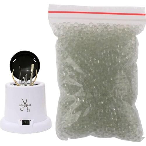 Sterilizer Manicure Equipment Sterilizer Box Pot Nail Art Tools Nail Art Quartzite Beads High Temperature Glass Ball Tools AACAR