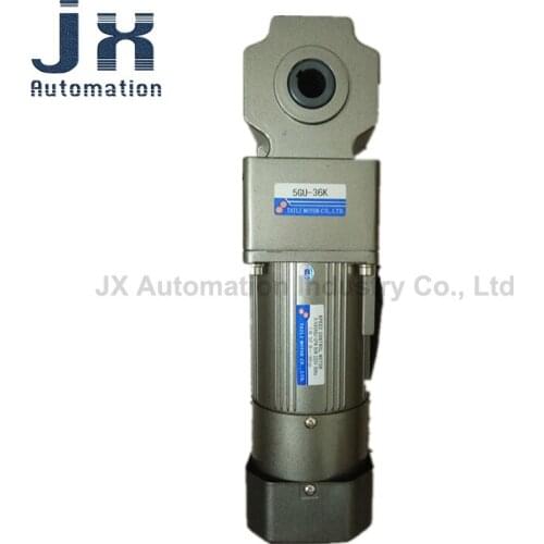 Taili 90W 220V AC Right Angle Hollow Motor 5IK90RGU-CFM 5GU36K Speed Brake Motor