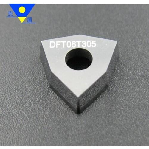 QASE PCD Turning tool lathe tools Axial drilling blade DFT06T305
