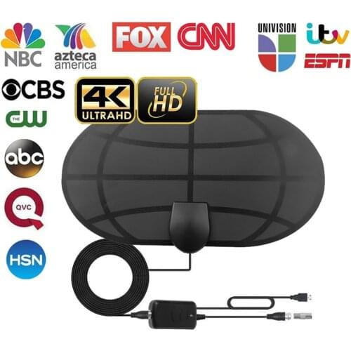 TV Stick Antenna 980 Mile Range Antenna 4K Digital HDTV Indoor TV Antennas Amplifier Signal Booster for Indoor HD TV Radius Surf