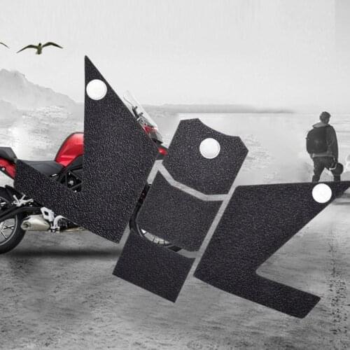 1 Set for Benelli TRK502X Motorbike Fuel Tank Protector Sticker Knee Traction Pads Decal Motorcycle Body Styling Decoration