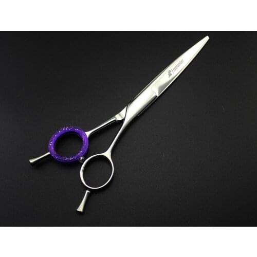6" 440C Blind hole sharp scissors cut hair scissors cutting scissors barber edge haircut cabelereiro hair cutting scissors