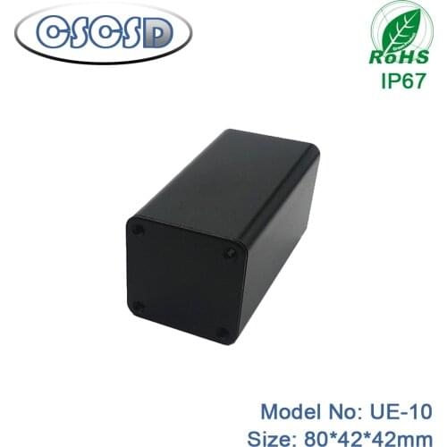 Aluminum waterproof enclosure DIY project power junction Box for electronic projects by CSCSD 1pcs 80*42*42mm