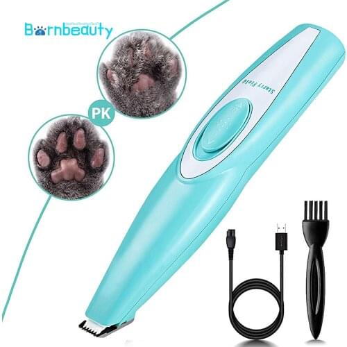 Pet Grooming Machine Dog Cat Hair Trimmer Electrical USB Rechargeable Pets Clippers Pet Foot Butt Ear Eyes Hair Remover Cutter