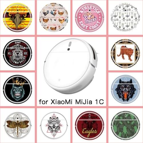 Provide Customized Custom Street Style Sticker for xiaomi Robot Robotic 1C Mop Vacuum Cleaner Skin Spare Parts Accessories