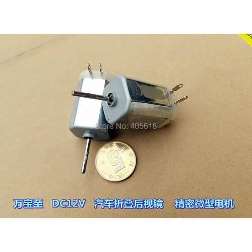 New 10Pcs Mabuchi Powerful DC12V Square DC motor Six pole rotor Large torque High precision 7200RPM-14500RPM