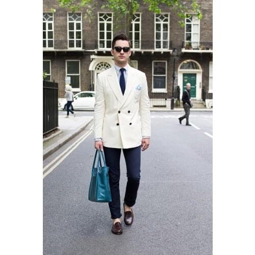 Formal Mens Suits Slim 2 Pieces Sets Party men Suit Light Color Costume Homme Mariage Tuxedos (Jacket+Pants+Vest)