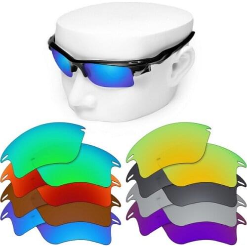 OOWLIT Polarized Replacement Lenses for-Oakley Fast Jacket XL OO9156 Sunglasses