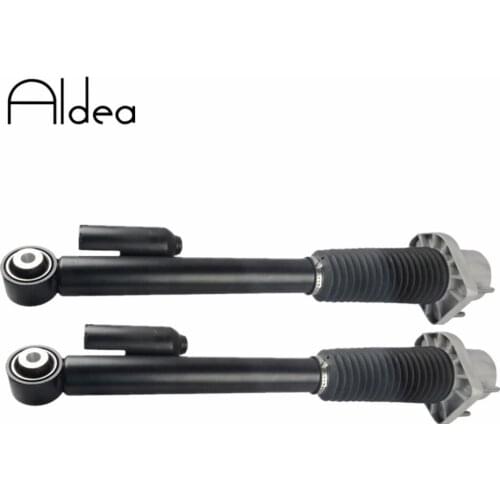 Pair Rear Left & Right Suspension Shock Absorbers For 2012-2018 Land Rover Range Rover IV L405 w/CVD w/Sensor LR034266 LR034271