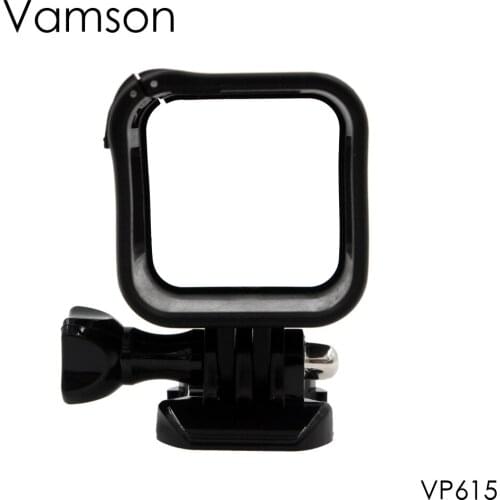 Vamson for Gopro 4s Accessories Border Protective Frame Standard Shell for GoPro Hero 4 Session Sport Camera VP615