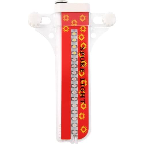 32 LED Mode Cool 2 Side Night Waterproof Wheel Signal Lamp Reflective Rim Rainbow Tire Bikes Bicycle Fixed Spoke Warn Light 2018