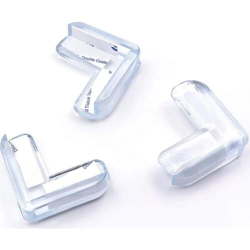 2Pcs Kids Baby Child Safety Silicone Protector Table Corner Edge Protection Cover Children Anticollision Edge & Guards