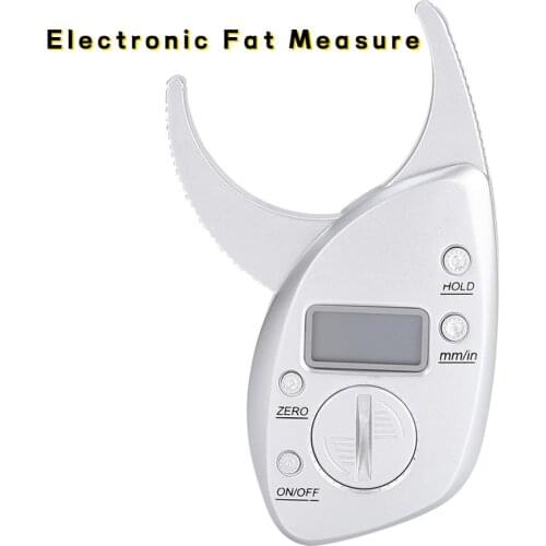 1pc Analyzer Caliper Fitness Monitors Measurement Device Tester Slimming Scales Body Fat Digital Electronic LCD Display Handheld