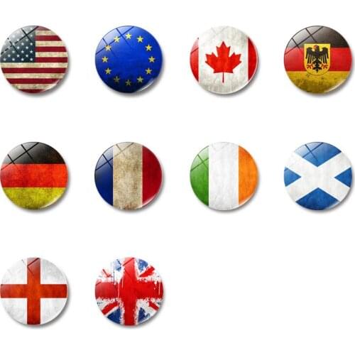 10/12 pcs glass magnetic refrigerator sticker flag Santa Claus Christmas tree reindeer snowman ice box sticker can be customized