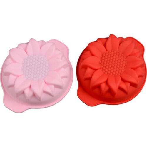 5Pcs Cake Making Cups Silicone Nonstick Cake Mold Chocolate Flower Mold Baking Molds Kitchen Cooking DIY Cake Decorating Tools