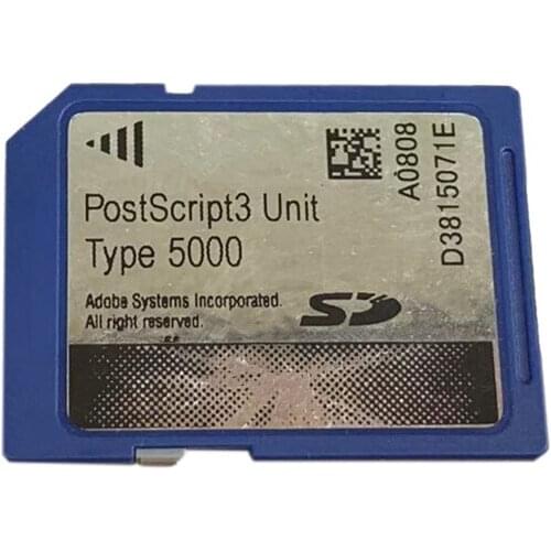 Free Shipping New Print Scan SD Card for Ricoh Aficio 5000 5002 7500 7001 7502 9001 9002 1357 8100