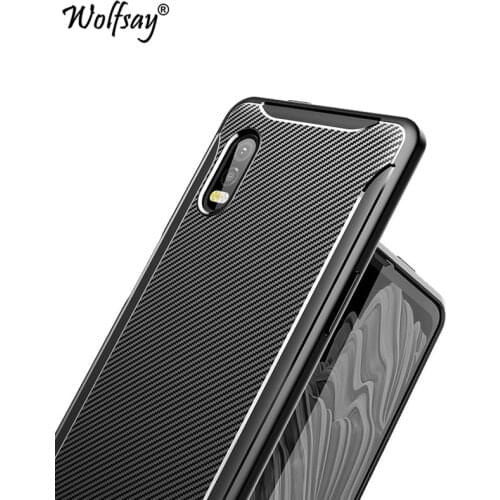 For Samsung Galaxy Xcover Pro Case Bumper Silicone Slim Carbon Fiber Phone Cover For Samsung Xcover Pro Case Galaxy X cover Pro