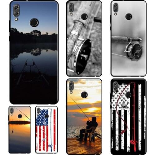 Fishing Rod Case For Huawei Honor 10i 10X 8 9 10 Lite 20 4C 6C 7A Pro 7X 8X 9X 6A 8A 9A 9S 7C Cover
