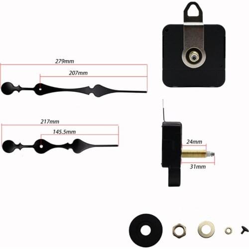 DIY Mute Quartz Wall Clock Movement Replacement Mechanism Repair Parts Kit Watch Clock Quartz Movement Accessories Essential New