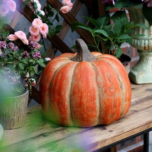 Simulation Pumpkin Ornaments Farm Garden Pumpkin Decoration Halloween Decoration Autumn Decoration Decoración Decor Тыква