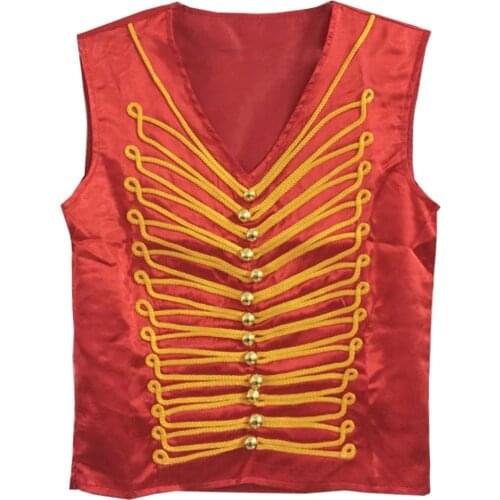 2021 Hot Movie The Greatest Showman P.T. Barnum Cosplay Costume Outfit Adult Men Uniform Halloween Carnival Cosplay Only Vest