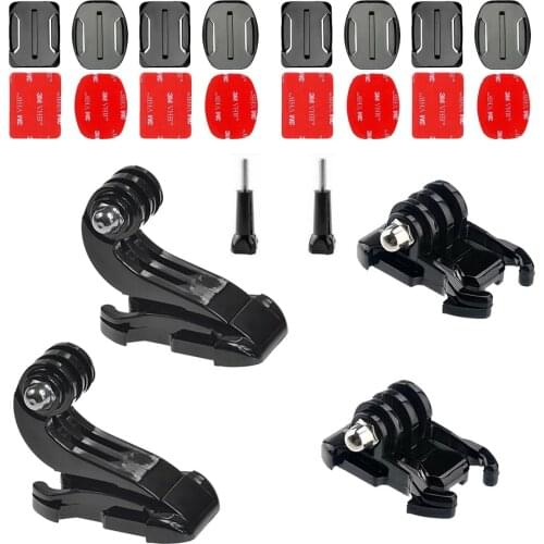 K-hook movable base for Gopro Hero 8 7 + 3 4 5 6 + SJCAM / Xiaomi Yi EkEN H9R kit mount 14 GoPro Hero accessories