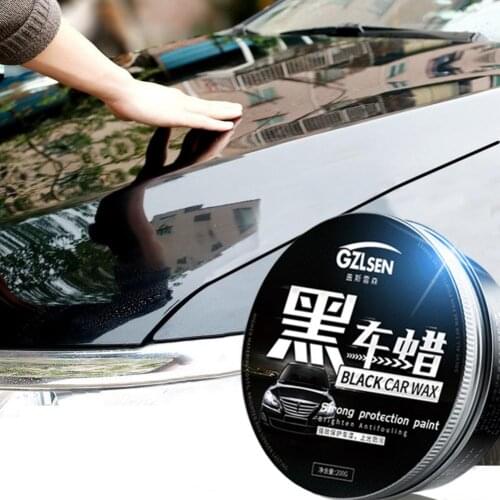 Car Black Wax Polishing Paste Wax Car Crystal Hard Wax Paint Waterproof Scratch Repair Agent Paint Care Maintenance Coating Tool
