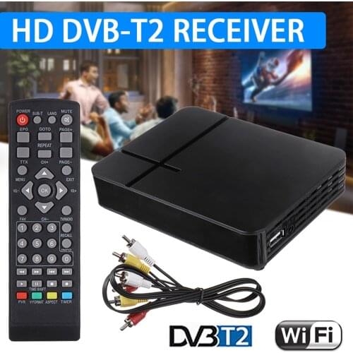 1 Set DVB-T2 DVB-K2 Satellite TV Combo Receiver Support Full HD1080P 3D H.264 MPEG-4 MPEG-2 Teletext Subtitles Multilingual