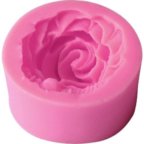 Rose Sugar Cake Mold Liquid Silicone Decorative Chocolate Mold C051