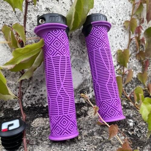 ODI Handlebar Grip 22.2*135mm Bike Grips Ergonomic Mountain Bike Grip with Lock Ring Non-slip Waterproof Bicycle Part