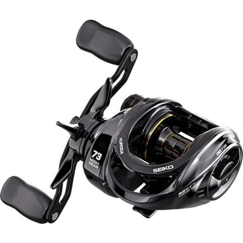New Fishing Wheel Baitcasting Reel10KG Max Drag Metal Spool 18+1BB 7.3:1High Speed Gear Ratio GearFishing Coil Fishing Reel