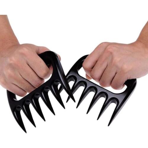 BBQ Meat Shredder Claws Handle Shred Cut Meats Splitter Essential For BBQ Kitchen Cooking BBQ Grill Accessories