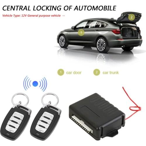 Keyless Entry Alarm System 410/T208 Car Remote Central Door Lock Locking Kit Car Remote Locking Central Door Kit