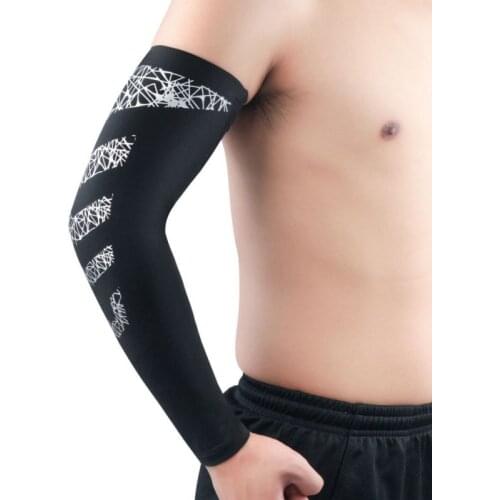 1pcs Arm Sleeves Long Breathable Sunshade Protective Hand Elbow Protection Cover Outdoor Sportswear Accessories New 2021