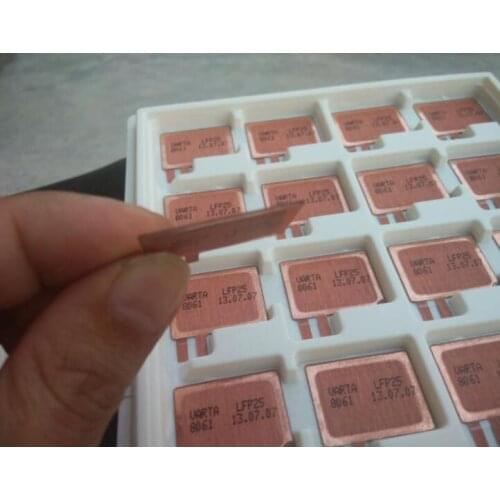 2PCS Germany LFP25 0.4mm ultra-thin lithium battery 3V 25mah