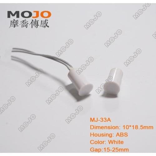 2020 MJ-33A(20pcs) Proximity switch sensor N.O type Magnetic contacts sensor Ideal for window power switch