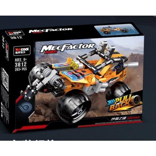 2020 new 3812 31815 3811 High 2 in 1 warrior off-roader racer Car Model 3D building set Warrior sport Baby kids e toys