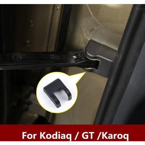 4pcs Anti-rust Car Door Lock Stopper Arm Protection Cover for Skoda Kodiaq GT Karoq Accessories