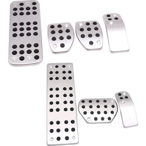 For PEUGEOT 207 301 307 208 2008 308 408 cc/CITROEN C3 C4/DS 3 4 6 DS3 DS4 DS6 Car Gas Foot Rest Modified Pedal Pad Plate