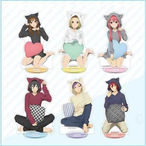Anime Horimiya Hori-san to Miyamura-kun Pillow Series Acrylic Stand Model Display Hori Kyouko Isikawa Tooru Yoshikawa Yuki Decor