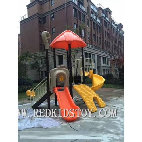 Exported to Chile TUV Approved Exercise Playground Plaza De Juegos 20 Years' Manufacturer HZ-04501