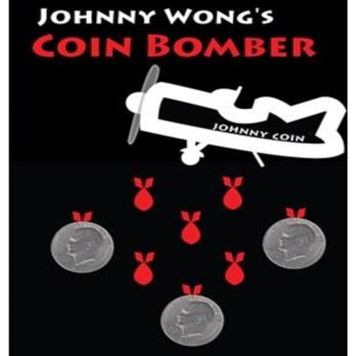 Coin Bomber (Morgan Coin) by Johnny Wong Coin Magic Tricks,Stage Magic,Close Up,Illusion,mentalism