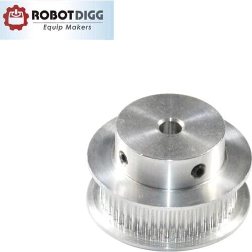 GT2/2GT Timing Pulley, 48 Teeth, 5mm Bore for 9mm Belt, GT2-48T-5B-9