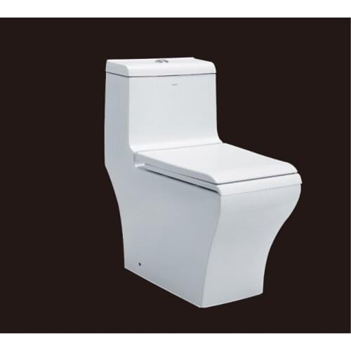 2019 hot sales water closet one-piece toilet S-trap toilets with PVC adaptor UF soft close seat AST356 UPC certificate
