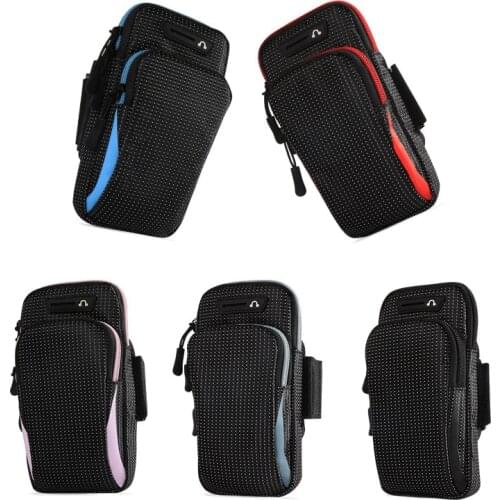 Universal 6.5 inch running arm bag mobile phone bag arm bag running fitness gym riding arm bag iPhone Samsung Huawei Xiaomi
