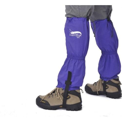 Waterproof Outdoor Walking Gaiters Climbing Hunting Legging Leg Cover Wraps snow cover anti- adhesive wear gloves Snake bites