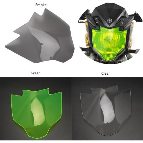 Motorcycle Accessories Front Headlight Screen Guard Lens Cover Shield Protector fit for YAMAHA FZS 150 FZS150 2018 2019